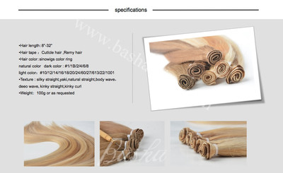 Handtied hair 06